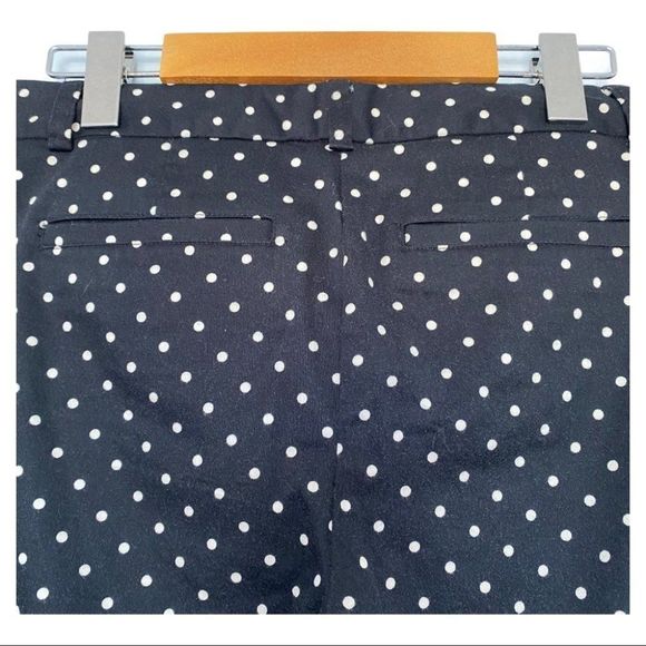 Van Heusen ankle length black polka dot pants VGUC - Picture 5 of 8